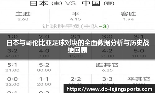 日本与哥伦比亚足球对决的全面数据分析与历史战绩回顾